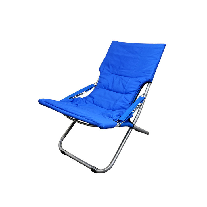 Стілець складний Levistella GP21032108 BLUE, сталь, Oxford 600D, 4 положення нахилу, 110 кг, синій, для дачі Стілець складний Levistella GP21032108 BLUE, сталь, Oxford 600D, 4 положення нахилу, 110 кг, синій, для дачі