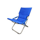Стілець складний Levistella GP21032108 BLUE, сталь, Oxford 600D, 4 положення нахилу, 110 кг, синій, для дачі Стілець складний Levistella GP21032108 BLUE, сталь, Oxford 600D, 4 положення нахилу, 110 кг, синій, для дачі