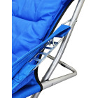 Стілець складний Levistella GP21032108 BLUE, сталь, Oxford 600D, 4 положення нахилу, 110 кг, синій, для дачі Стілець складний Levistella GP21032108 BLUE, сталь, Oxford 600D, 4 положення нахилу, 110 кг, синій, для дачі