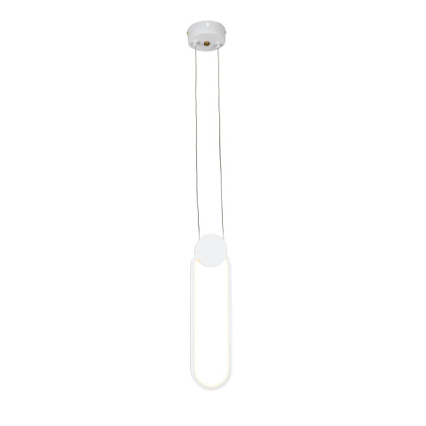 Светильник підвісний LED Levistella 761L178 WH, 6W, 2700K, білий метал, сучасний стиль для вітальні