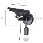 Бра настінне Levistella 909VXL8055L BK, E27, 60W, чорний, для дому Бра настінне Levistella 909VXL8055L BK, E27, 60W, чорний, для дому