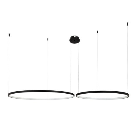 Люстра Levistella 7529832-2B BLACK LED (800+1000)