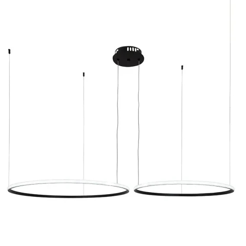 Люстра Levistella 7529833-2B BLACK LED (600+800) Люстра Levistella 7529833-2B BLACK LED (600+800)