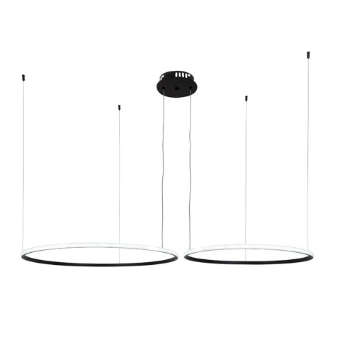 Люстра Levistella 7529833-2B BLACK LED (600+800)