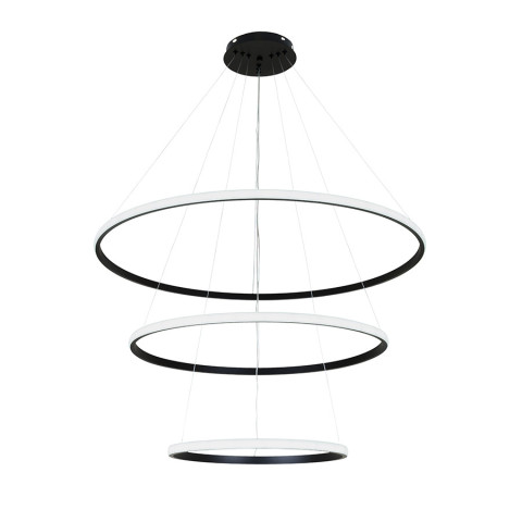 Люстра Levistella 7529833-3A BLACK LED (400+600+800)
