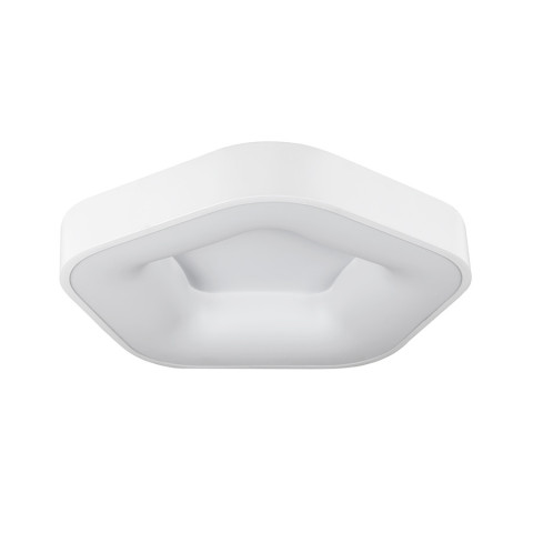 Люстра стельова LED Levistella 752L65 WH, 50W, три режими світла, білий акрил+метал, сучасний стиль для дому