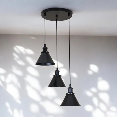 Люстра лофт Levistella 707PB102F-3 BK (300)