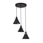 Люстра лофт Levistella 707PB102F-3 BK (300) Люстра лофт Levistella 707PB102F-3 BK (300)