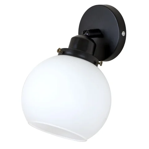 Бра настінне Levistella 916W09F-1 BK+WH, E27, 150 мм, чорний і білий
