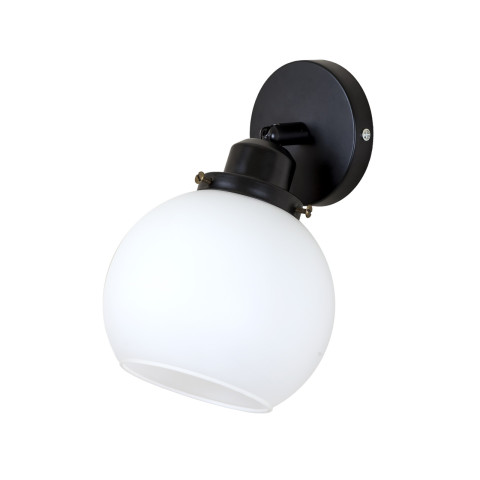 Бра настінне Levistella 916W09F-1 BK+WH, E27, 150 мм, чорний і білий, сучасний стиль для дому Бра настінне Levistella 916W09F-1 BK+WH, E27, 150 мм, чорний і білий, сучасний стиль для дому