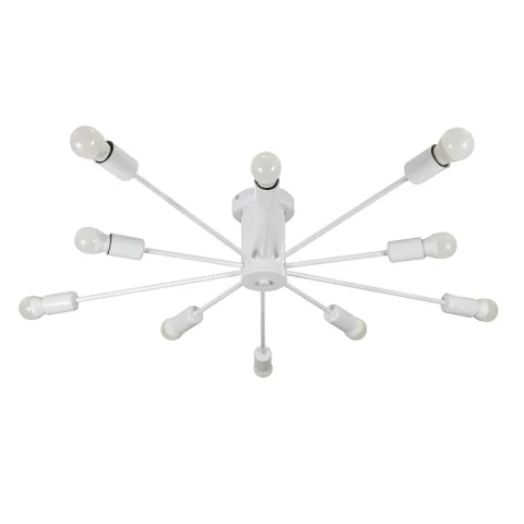 Потолочная люстра Levistella 7529901-10 WH, E27, белая, металл, современный дизайн