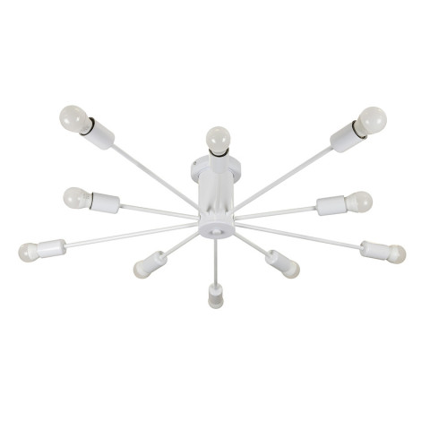 Люстра стельова Levistella 7529901-10 WH, E27, біла, метал, сучасний дизайн