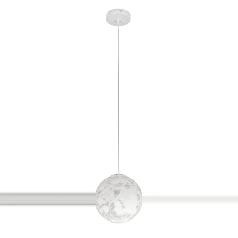 Підвісний світильник E27 Levistella 782200F-1 WHITE, 1x60W, білий плафон (сучасний стиль)