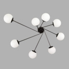 Люстра модерн Levistella 7529803-8 BK+WH Люстра модерн Levistella 7529803-8 BK+WH