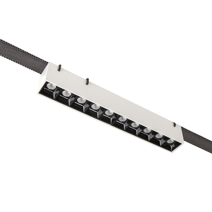 Светильник трековий LED Levistella 78010-BL02 PKW, 10W, 4000K, білий, для текстильної трекової системи Светильник трековий LED Levistella 78010-BL02 PKW, 10W, 4000K, білий, для текстильної трекової системи