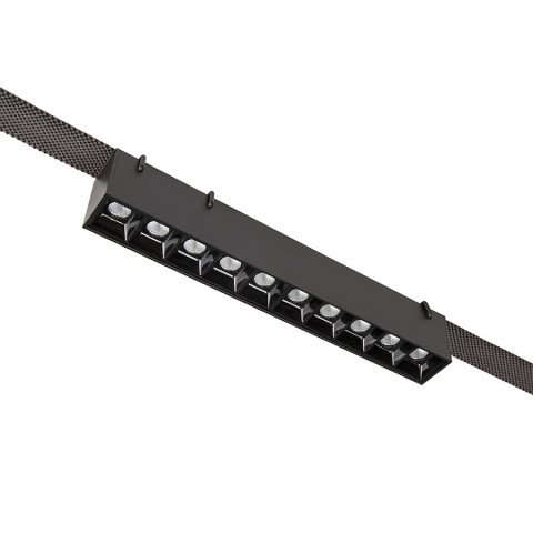 Трековий світильник LED Levistella 78010-BL02 BK, 10W, 4000K, чорний, для текстильних трекових систем Трековий світильник LED Levistella 78010-BL02 BK, 10W, 4000K, чорний, для текстильних трекових систем