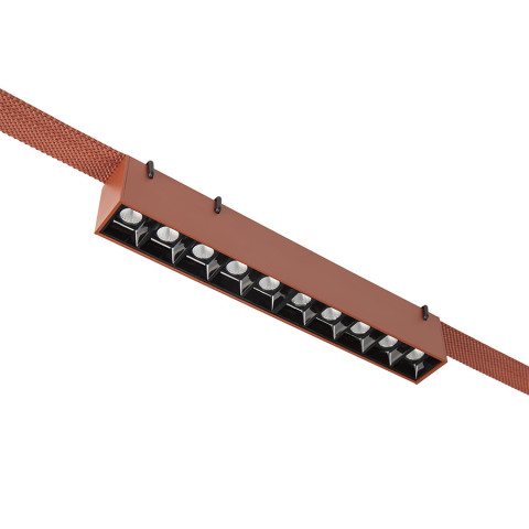 Трековий світильник LED Levistella 78010-BL02 ORG, 10W, 4000K, терракотовий, для текстильної трекової системи Трековий світильник LED Levistella 78010-BL02 ORG, 10W, 4000K, терракотовий, для текстильної трекової системи