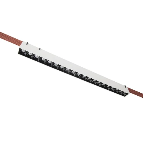 Трековий світильник LED Levistella 78020-BL02 PKW, 20 Вт, 4000 К, білий алюміній для текстильної трекової системи Трековий світильник LED Levistella 78020-BL02 PKW, 20 Вт, 4000 К, білий алюміній для текстильної трекової системи