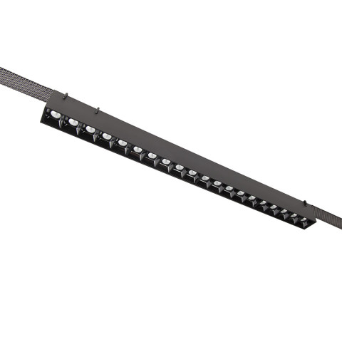 Трековий світильник LED Levistella 78020-BL02 BK, 20W, 4000K, чорний, для текстильної трекової системи Трековий світильник LED Levistella 78020-BL02 BK, 20W, 4000K, чорний, для текстильної трекової системи