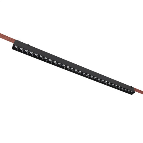 Трековий світильник LED Levistella 78030-BL02 BK, 30W, 4000K, чорний, для текстильної трекової системи Трековий світильник LED Levistella 78030-BL02 BK, 30W, 4000K, чорний, для текстильної трекової системи