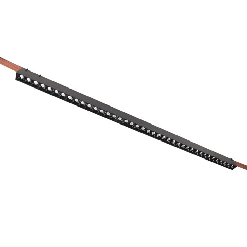 Трековий світильник LED Levistella 78040-BL02 BK, 40W, 4000K, чорний алюміній, для текстильної системи Трековий світильник LED Levistella 78040-BL02 BK, 40W, 4000K, чорний алюміній, для текстильної системи