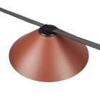 Трековий світильник LED Levistella 78018-BL06 ORG, 18W, 4000K, терракотовий, для текстильної трекової системи Трековий світильник LED Levistella 78018-BL06 ORG, 18W, 4000K, терракотовий, для текстильної трекової системи