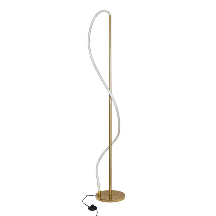 Торшер LED Levistella 781F3038 (1500) AB, 30W, 4000K, бронзовий метал, сучасний стиль для дому Торшер LED Levistella 781F3038 (1500) AB, 30W, 4000K, бронзовий метал, сучасний стиль для дому