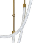 Люстра стельова LED Levistella 7813132-3 AB, 27W, 4000K, бронзовий метал, сучасний стиль