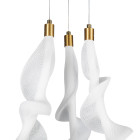 Люстра стельова LED Levistella 7813041-3 AB, 33W, 4000K, бронзовий метал, сучасний стиль для дому