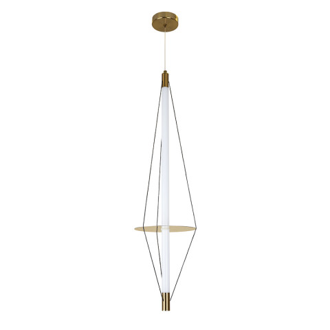 Люстра LED Levistella 7813092 (800) AB, 10W, 4000K, бронзовий метал, стельова стиль для дому