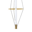 Люстра LED Levistella 7813092 (800) AB, 10W, 4000K, бронзовий метал, стельова стиль для дому
