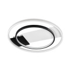 Люстра стельова LED Levistella 7871021, 52W, біло-чорна, з пультом, сучасний стиль для дому Люстра стельова LED Levistella 7871021, 52W, біло-чорна, з пультом, сучасний стиль для дому