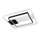 Люстра стельова LED Levistella 7871022, 64W, біло-чорна, з пультом, сучасний стиль для дому Люстра стельова LED Levistella 7871022, 64W, біло-чорна, з пультом, сучасний стиль для дому