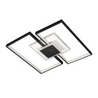 Люстра стельова LED Levistella 7871027, 74W, біло-чорна, з пультом, сучасний стиль для дому Люстра стельова LED Levistella 7871027, 74W, біло-чорна, з пультом, сучасний стиль для дому
