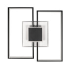 Люстра стельова LED Levistella 7871027, 74W, біло-чорна, з пультом, сучасний стиль для дому Люстра стельова LED Levistella 7871027, 74W, біло-чорна, з пультом, сучасний стиль для дому