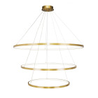 Люстра стельова LED Levistella 7529832-3A BRONZE LED (600+800+1000), 164W, три режими світла, бронзовий метал, сучасний стиль для