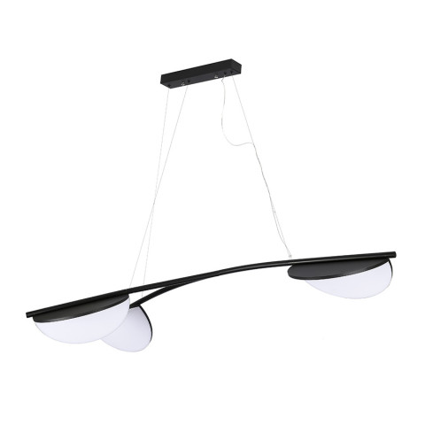 Люстра LED Levistella 792D1327-3 BK, 30W, чорний, сучасний стиль, регульована висота 800-1600мм Люстра LED Levistella 792D1327-3 BK, 30W, чорний, сучасний стиль, регульована висота 800-1600мм