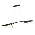 Люстра LED Levistella 792D1327-3 BK, 30W, чорний, сучасний стиль, регульована висота 800-1600мм Люстра LED Levistella 792D1327-3 BK, 30W, чорний, сучасний стиль, регульована висота 800-1600мм