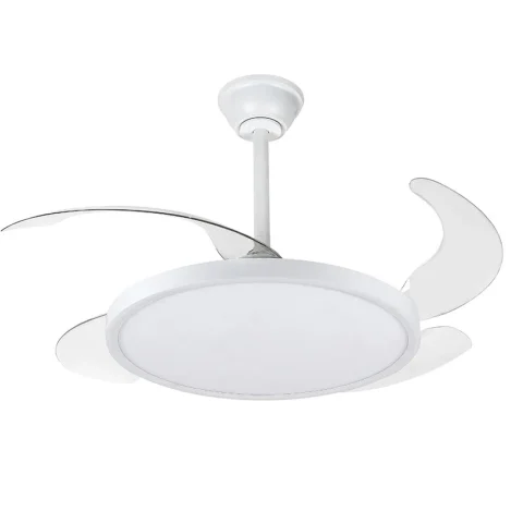 Люстра вентилятор стельова LED Levistella 7943043 (42) WH, 40 Вт, білий, діаметр 105 см, з пультом