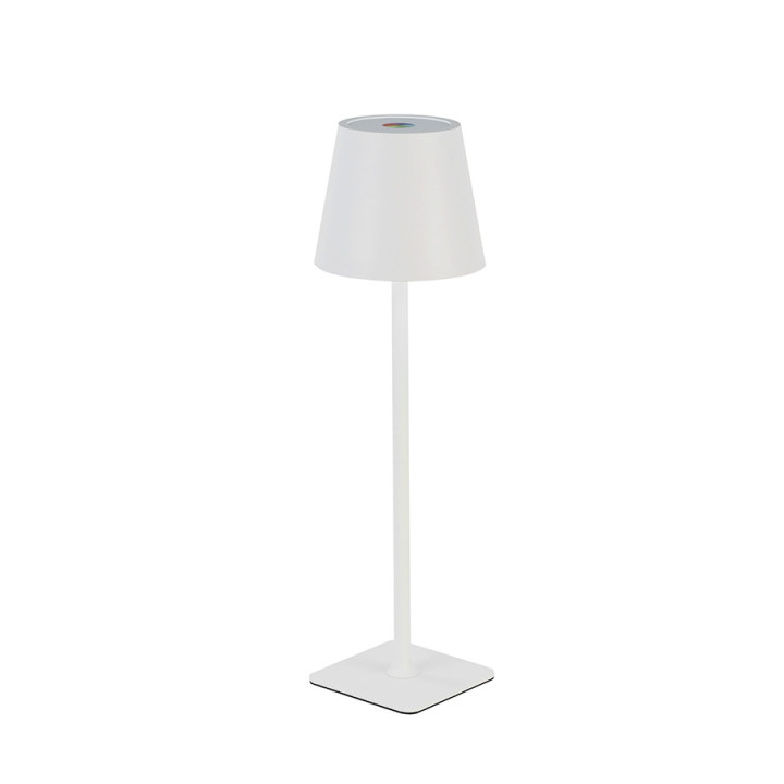 Настільна лампа LED Levistella 795LTA15SW RGB WHITE, RGB, білий, сенсорне управління, акумулятор, USB зарядка