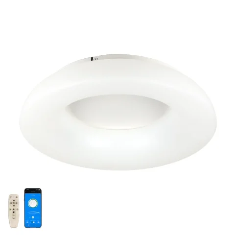 Люстра стельова LED Levistella 797MX6018AP (580), 80W, три режими світла, пульт