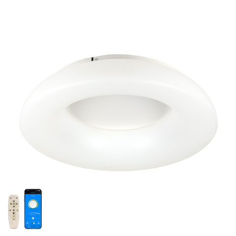 Люстра стельова LED Levistella 797MX6018AP (580), 80W, три режими світла, пульт, сучасний стиль