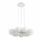 Люстра стельова LED Levistella 797MD6010 (660), 104W, сучасний стиль, з пультом та додатком для Android/iOS