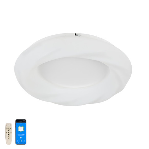 Люстра стельова LED Levistella 797MX6009 (500), 64W, 500x110 мм, сучасний стиль, з пультом та додатком