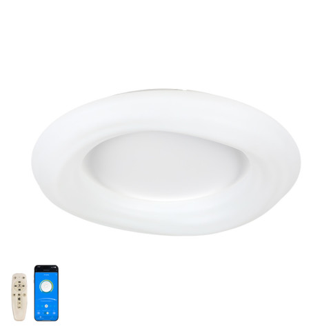 Люстра LED Levistella 797MX6008 (550), 64W, 550x110 мм, три режими світла, пульт, сучасний стиль для дому