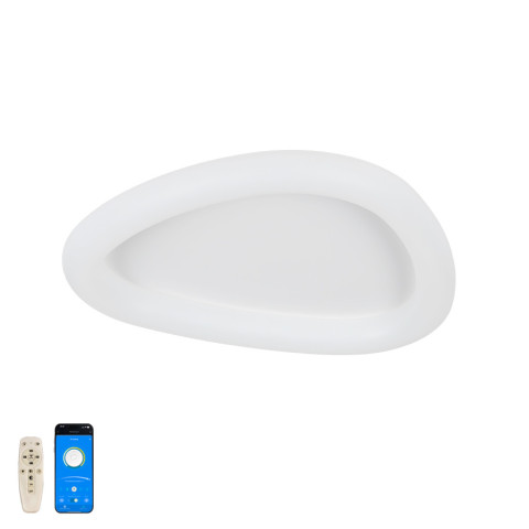 Люстра LED Levistella 797MX6006SJ (500), 60W, 500*75 мм, сучасний стиль, з пультом та додатком для Android/iOS