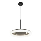 Люстра стельова LED Levistella 797MD6006 (500) BK, 70W, 3 режими, пульт, діаметр 500 мм, чорний метал, сучасний стиль