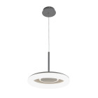 Люстра стельова LED Levistella 797MD6006 (400) DGY, 60W, три режими світла, сірий метал, сучасний стиль для дому Люстра стельова LED Levistella 797MD6006 (400) DGY, 60W, три режими світла, сірий метал, сучасний стиль для дому