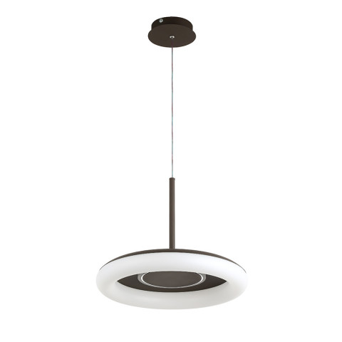 Люстра стельова LED Levistella 797MD6006 (400) CF, діаметр 400 мм, три режими світла, сучасний стиль