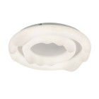 Люстра стельова LED Levistella 797MX6002 (500+330), діаметр 500 мм, пластик, сучасний стиль, з пультом, три режими світла Люстра стельова LED Levistella 797MX6002 (500+330), діаметр 500 мм, пластик, сучасний стиль, з пультом, три режими світла